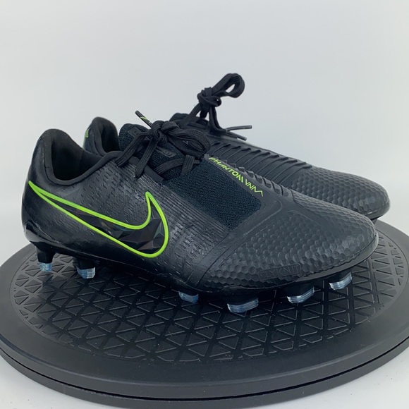 Nike Phantom Venom Elite FG Soccer Cleats Black/Volt AO7540-007 Men's Size 5 - Picture 3 of 11